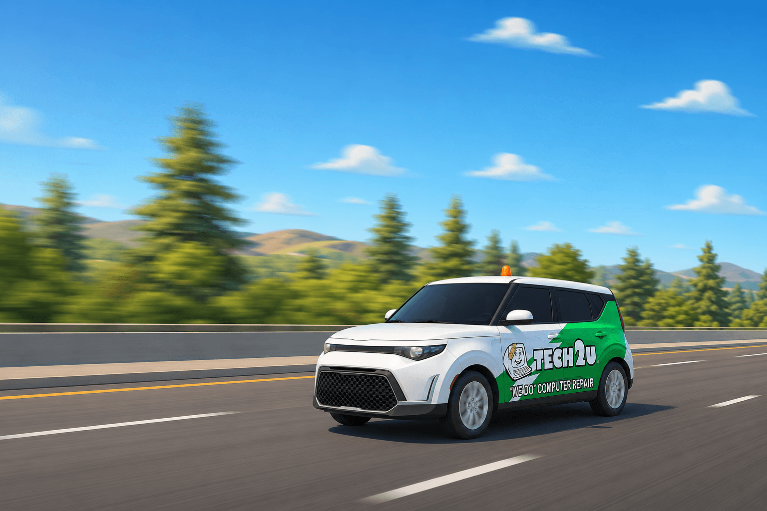 Tech 2U mobile service vehicle